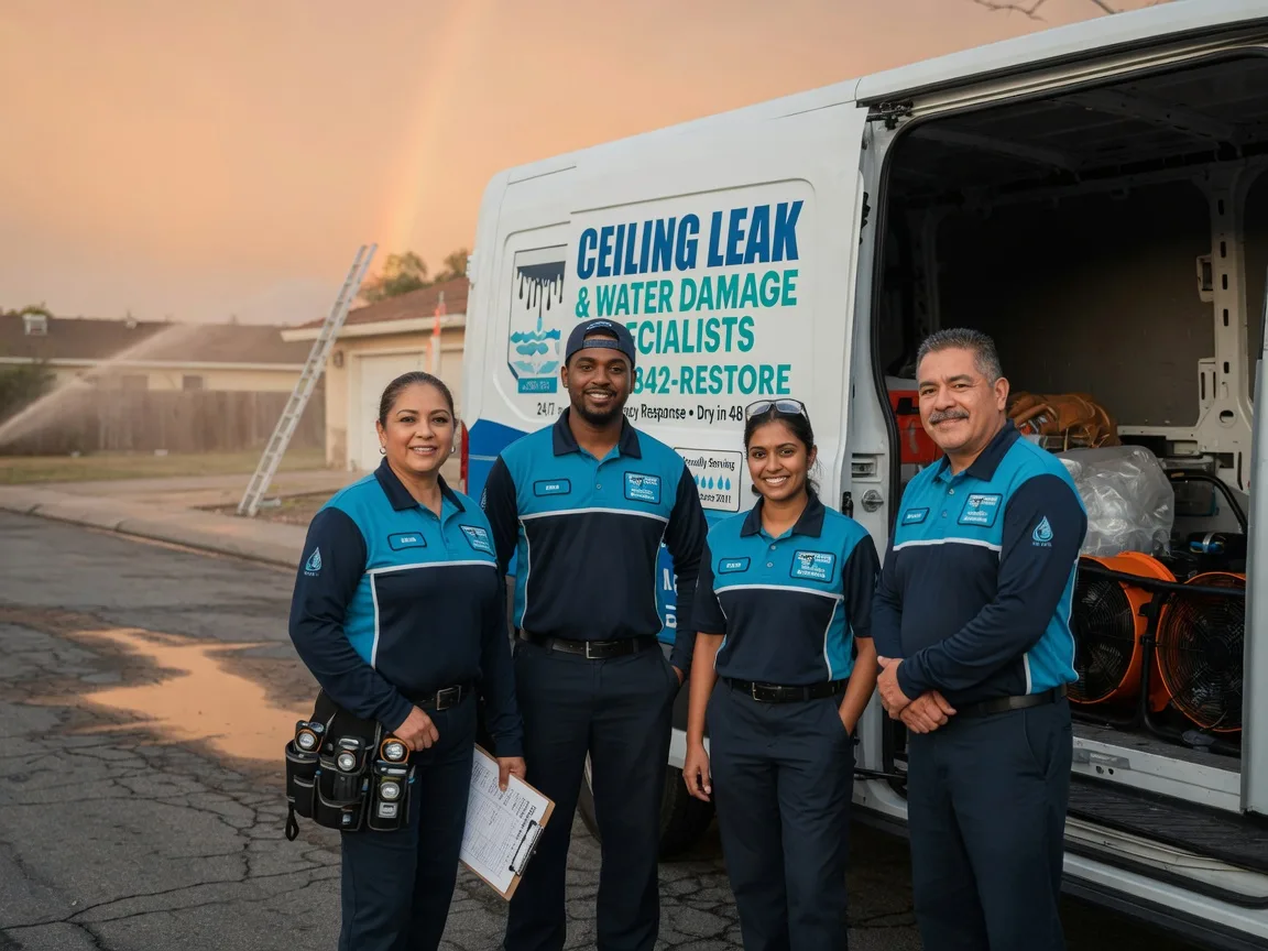 Ceiling Leak Cleanup company in Pownal, VT