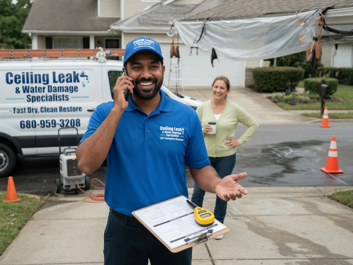 Ceiling Leak Cleanup Pownal, VT FAQs